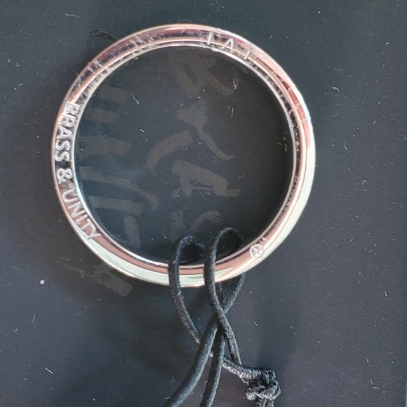 Brass and Unity Silver Ring - Picture 1 of 2